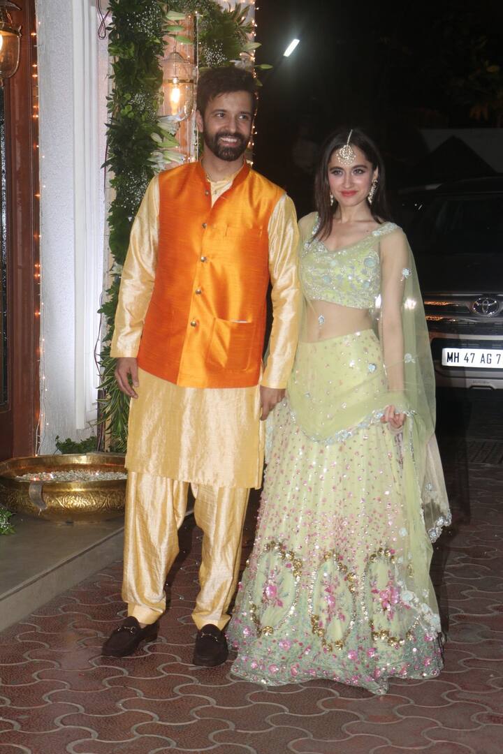 Aamir Ali with actress-wife Sanjeeda Sheikh (Photo: Manav Manglani)