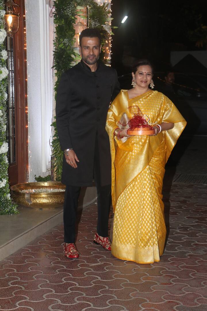 Rohit Rot wife wife Mansi Joshi Roy. (Photo: Manav Manglani)