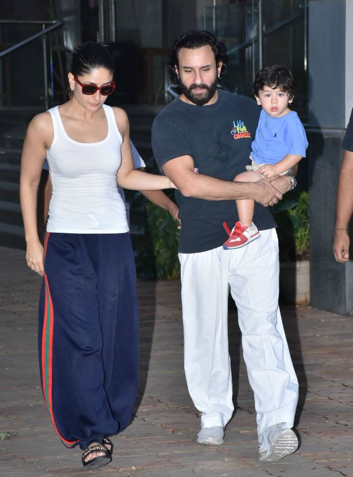 Internet's favourite baby Taimur Ali Khan knows how to steal the spotlight from everyone including his star parents parents Saif Ali Khan and Kareena Kapoor 