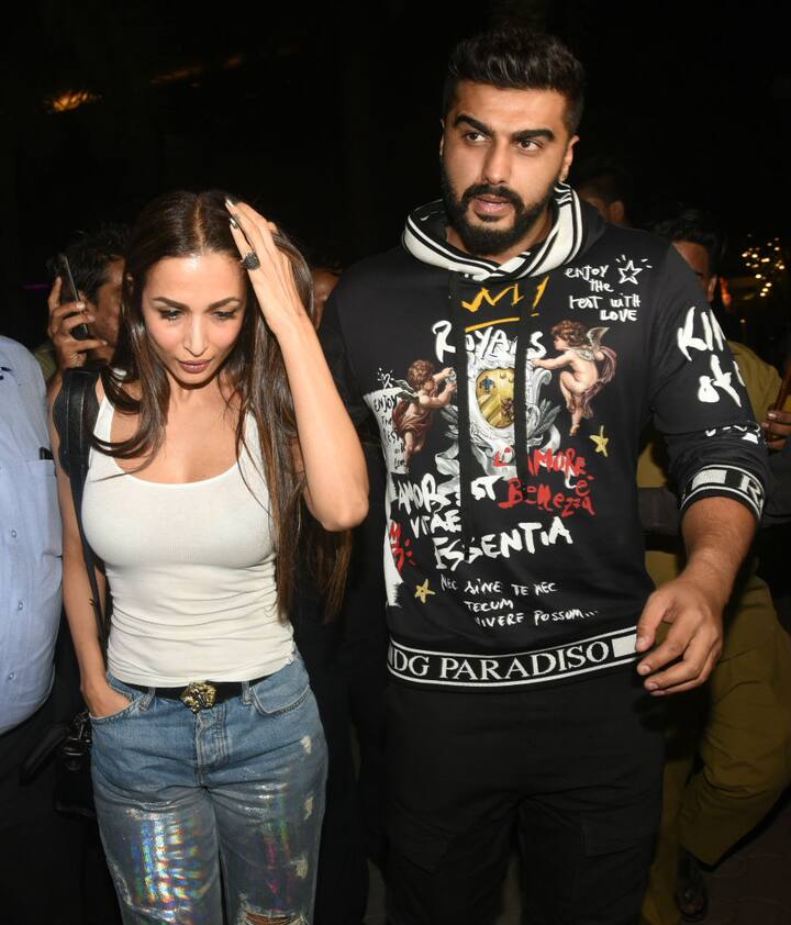 On the career front, Arjun Kapoor has films like 'Panipat', 'Sandeep Aur Pinky Faraar' and 'India's Most Wanted' in his kitty. Whereas, Malaika is seen judging the current season of 'India's Got Talent' and 'India's Next Top Model'. '(Photo: Manav Manglani)