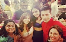 PICS: Shraddha, KJo, Divyanka, Mouni & other Film-TV celebs attend Ekta Kapoor's Diwali party!
