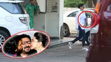 Deepika Padukone-Ranveer Singh get a 'Padmaavat' gift from Sanjay Leela Bhansali as they exit together post handing over the Wedding invitation to him!