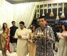 Diwali 2018: Karan Johar celebrates with Alia, Ananya, Varun, Kiara and kids-Roohi & Yash (SEE PICS)