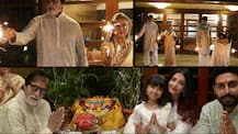 Diwali 2018: Amitabh Bachchan, Aishwarya, Aaradhya, Jaya & Abhishek perform puja & then burn crackers together!