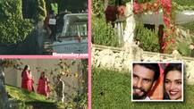 Deepika Ranveer Wedding: EXCLUSIVE! Guests begin to arrive clad in red & Mandap built in red theme!