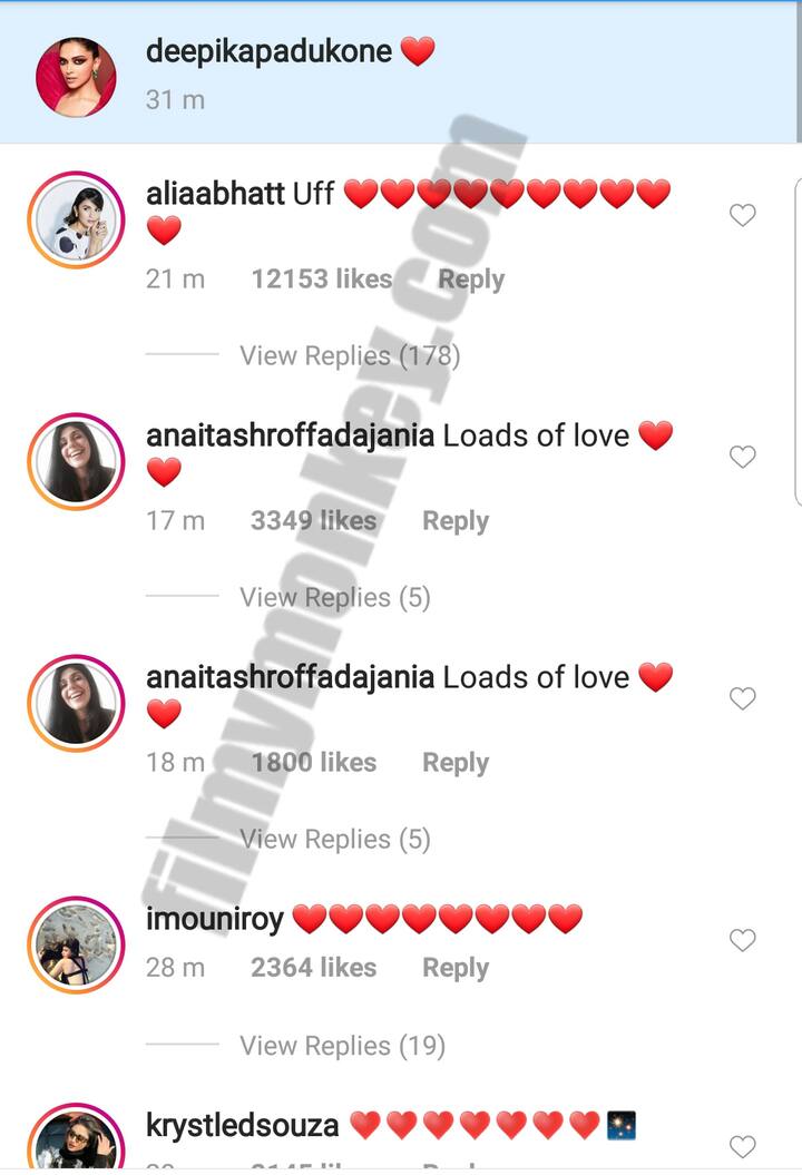 The TV and Bollywood personalities turn up moments after DeepVeer shared their first official pictures on both Twitter and Instagram in the past one hour.