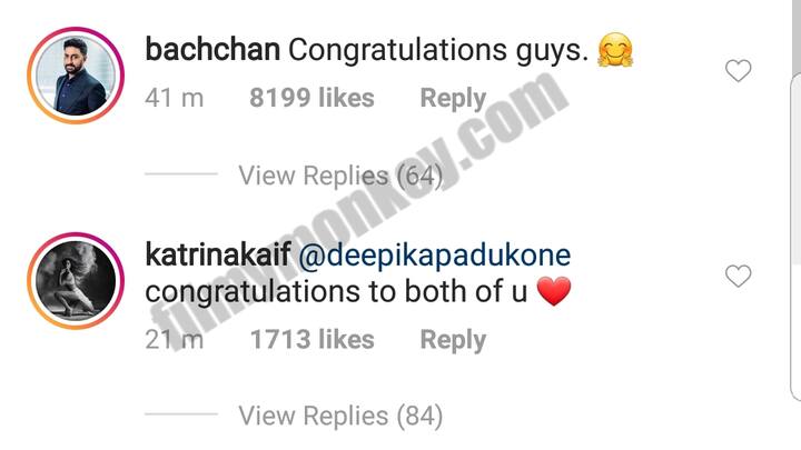 Celebrities react beautifully to the newlyweds #DeepVeer pics!