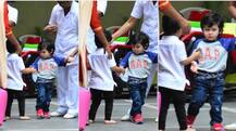 IN PICS: Baby Taimur Ali Khan shaking hands with a kid at PLAY DATE is the CUTEST THING you will see today!