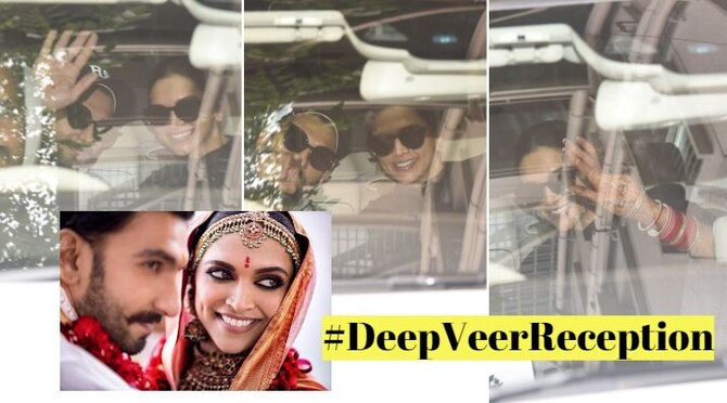 Deepika Padukone, Ranveer Singh Leave for Bengaluru for Wedding Reception,  See Pics - News18