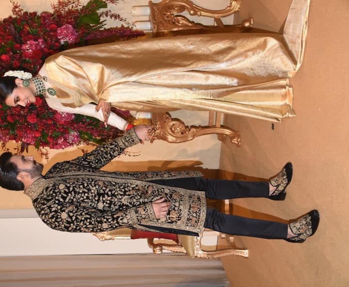 The two however never went public about their relationship until they announced their marriage dates last month. 