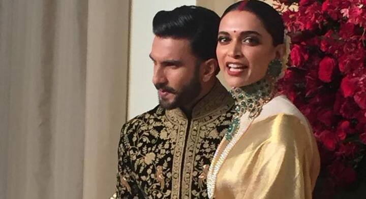 Deepika-Ranveer at their Bangalore Wedding Reception