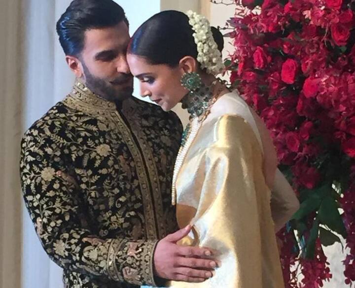 Deepika-Ranveer at their Bangalore Wedding Reception