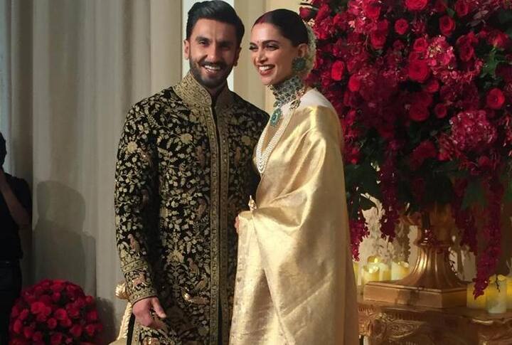 Deepika-Ranveer at their Bangalore Wedding Reception