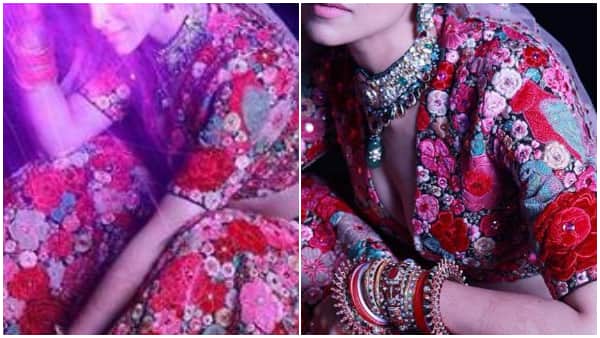 Deepika Padukone looks ELEGANT in Sabyasachi floral lehenga for her post-wedding bash (SEE PICS) Deepika Padukone looks ELEGANT in Sabyasachi floral lehenga for her post-wedding bash (SEE PICS)