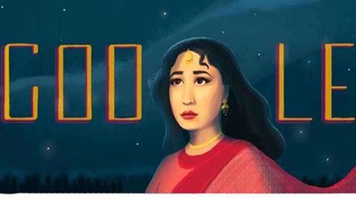 Google Doodle honours Meena Kumari on her 85th birth anniversary Google Doodle honours Meena Kumari on her 85th birth anniversary