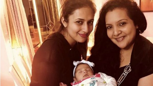 Divyanka Tripathi meets her 'Dulhann' co-star & bestie Snehal Sahay's newborn baby! Divyanka Tripathi meets her 'Dulhann' co-star & bestie Snehal Sahay's newborn baby!