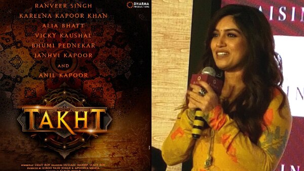 Excited and nervous to be part of 'Takht': Bhumi Pednekar Excited and nervous to be part of 'Takht': Bhumi Pednekar