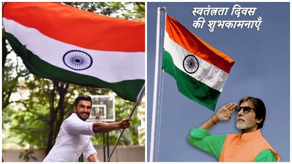 Happy Independence Day: Ranveer, Amitabh, Akshay & other B-town celebs extend wishes; show their patriotic side Happy Independence Day: Ranveer, Amitabh, Akshay & other B-town celebs extend wishes; show their patriotic side