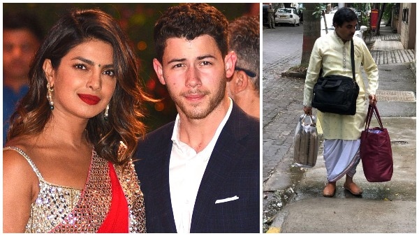 Priyanka Chopra-Nick Jonas roka ceremony: Pandit arrives at the actress' bungalow (SEE PICS) Priyanka Chopra-Nick Jonas roka ceremony: Pandit arrives at the actress' bungalow (SEE PICS)