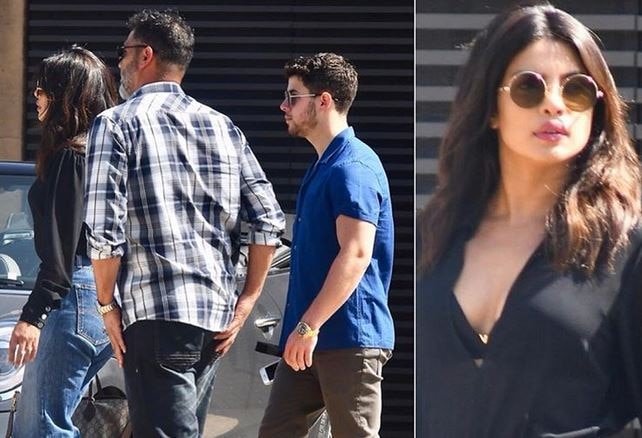 Priyanka, Nick step out for brunch date in LA Priyanka, Nick step out for brunch date in LA