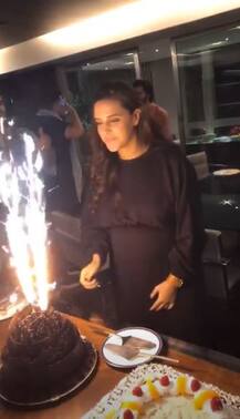 Neha Dhupia birthday: Angad Bedi takes his PREGNANT WIFE out on a lunch date; INSIDE PICS