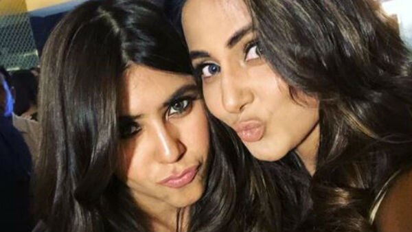 Kasautii Zindagii Kay 2: Ekta Kapoor poses with new Komolika aka Hina Khan BUT her comment leaves us CONFUSED! Kasautii Zindagii Kay 2: Ekta Kapoor poses with new Komolika aka Hina Khan BUT her comment leaves us CONFUSED!