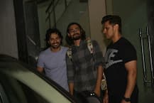 IN PICS: Varun Dhawan poses with BB Ki Vines fame YouTube sensation Bhuvan Bam outside gym