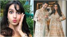 Nora Fatehi DISMISSES rumours of making Angad Bedi's wife Neha Bedi uncomfortable with a HILARIOUS tweet