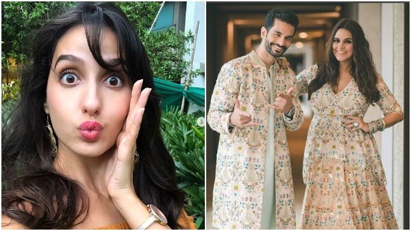 Nora Fatehi DISMISSES rumours of making Angad Bedi's wife Neha Bedi uncomfortable with a HILARIOUS tweet Nora Fatehi DISMISSES rumours of making Angad Bedi's wife Neha Bedi uncomfortable with a HILARIOUS tweet