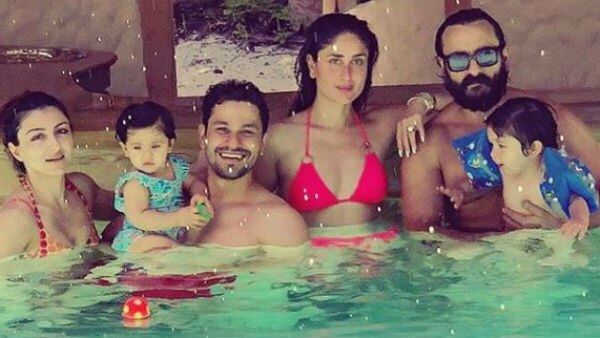 PICS: Pataudis in Maldives! Kareena Kapoor SIZZLES in a red BIKINI chilling with Saif, Taimur, Soha, Kunal and baby Inaaya! PICS: Pataudis in Maldives! Kareena Kapoor SIZZLES in a red BIKINI chilling with Saif, Taimur, Soha, Kunal and baby Inaaya!