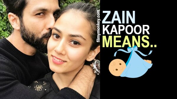 Shahid Kapor-Mira Rajput's son Zain Kapoor's name is a persian word which means beauty! Shahid Kapor-Mira Rajput's son Zain Kapoor's name is a persian word which means beauty!