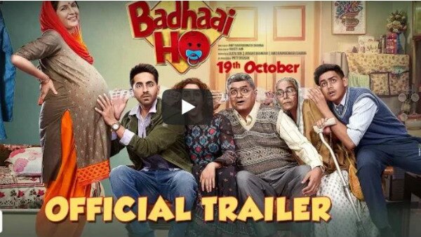 Ayushmann, Sanya's 'Badhaai Ho' Trailer promises a laugh riot! Ayushmann, Sanya's 'Badhaai Ho' Trailer promises a laugh riot!