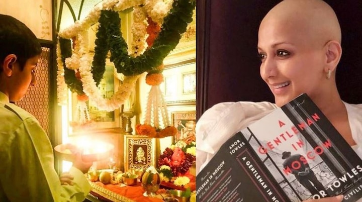 Bollywood actress Sonali Bendre misses Ganesh Chaturthi celebrations Bollywood actress Sonali Bendre misses Ganesh Chaturthi celebrations
