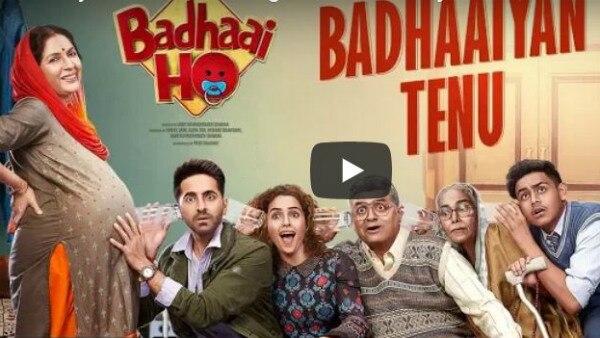 Badhaaiyan Tenu: First song from Ayushmann-Sanya's 'Badhaai Ho' will tickle your funnybones! Badhaaiyan Tenu: First song from Ayushmann-Sanya's 'Badhaai Ho' will tickle your funnybones!