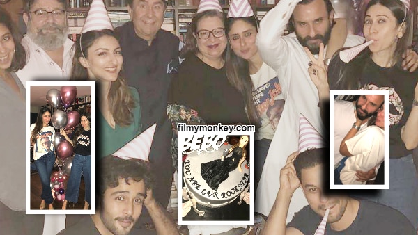 Kareena Kapoor Birthday: Hubby Saif Ali Khan, sister Karisma & family hold a grand celebration! Kareena Kapoor Birthday: Hubby Saif Ali Khan, sister Karisma & family hold a grand celebration!