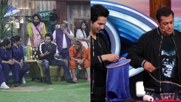 Bigg Boss 12 Weekend Ka Vaar PREVIEW: Salman Khan & Varun Dhawan have a gala time; Four contestants have a FACE-OFF in Sultani Akhada Bigg Boss 12 Weekend Ka Vaar PREVIEW: Salman Khan & Varun Dhawan have a gala time; Four contestants have a FACE-OFF in Sultani Akhada