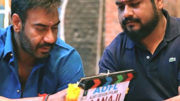 Taanaji - The Unsung Warrior: Ajay Devgn kick starts shooting with this muhurat shot! Taanaji - The Unsung Warrior: Ajay Devgn kick starts shooting with this muhurat shot!