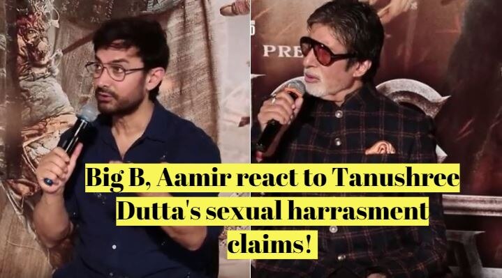 WATCH: Amitabh Bachchan says, 'I am neither Tanushree nor Nana' while reacting to actress' sexual harassment claims WATCH: Amitabh Bachchan says, 'I am neither Tanushree nor Nana' while reacting to actress' sexual harassment claims