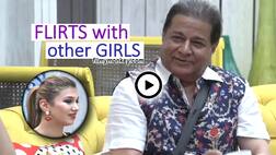 Bigg Boss 12 VIDEO: Anup Jalota flirts with other girls in the house & here's how Jasleen REACTED!