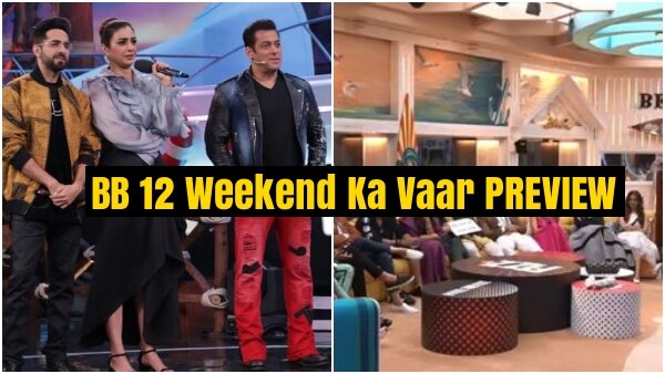 Bigg Boss 12 Weekend Ka Vaar PREVIEW: Salman Khan welcomes Tabu & Ayushmann Khurrana; GRILLS  contestants Bigg Boss 12 Weekend Ka Vaar PREVIEW: Salman Khan welcomes Tabu & Ayushmann Khurrana; GRILLS  contestants