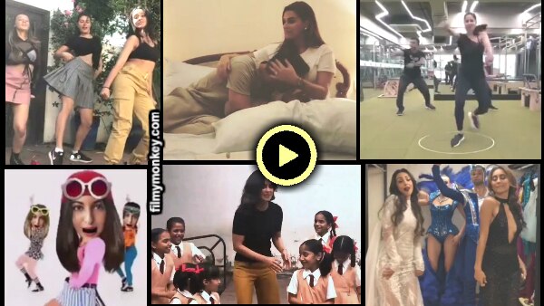 Chogada Challenge: Neha Dhupia-Angad Bedi, Katrina, Priyanka, Malaika dance to the song to promote Aayush-Warina's film! Chogada Challenge: Neha Dhupia-Angad Bedi, Katrina, Priyanka, Malaika dance to the song to promote Aayush-Warina's film!