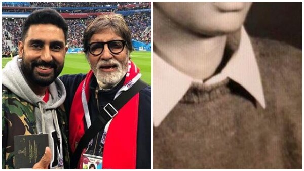 After Amitabh Bachchan called him ‘Sauce’, Abhishek shares throwback pic of Big B & gets his ‘payback’ After Amitabh Bachchan called him ‘Sauce’, Abhishek shares throwback pic of Big B & gets his ‘payback’