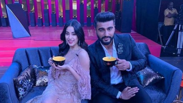 Janhvi Kapoor to debut on 'Koffee with Karan 6' with brother Arjun Kapoor! SEE PICS! Janhvi Kapoor to debut on 'Koffee with Karan 6' with brother Arjun Kapoor! SEE PICS!