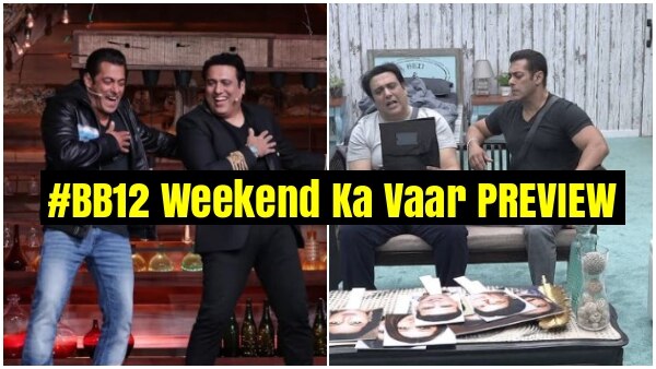 Bigg Boss 12 Weekend Ka Vaar Day 20 PREVIEW: Salman -Govinda pair up as a Vichitra Jodi; THESE two contestants get an INTERESTING task! Bigg Boss 12 Weekend Ka Vaar Day 20 PREVIEW: Salman -Govinda pair up as a Vichitra Jodi; THESE two contestants get an INTERESTING task!