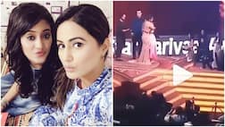 Yeh Rishta Kya Kehlata Hai REUNION: Hina Khan-Shivangi Joshi HUG each other at Star Parivaar Awards 2018 (WATCH VIDEO)