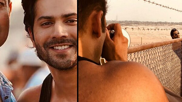 Bharat: Salman Khan turns photographer for Varun Dhawan during film's shoot in Abu Dhabi Bharat: Salman Khan turns photographer for Varun Dhawan during film's shoot in Abu Dhabi