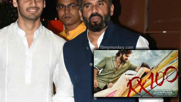 Suniel Shetty has a message for son Ahan Shetty who's making debut with remake of Telugu hit 'RX 100'! Suniel Shetty has a message for son Ahan Shetty who's making debut with remake of Telugu hit 'RX 100'!