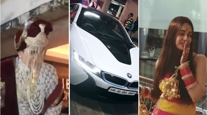 #PriVika Wedding: WOAH! Prince Narula's BAARAT in a swanky new BMW to meet his BRIDE Yuvika Choudhary[INSIDE PICS & VIDEOS] #PriVika Wedding: WOAH! Prince Narula's BAARAT in a swanky new BMW to meet his BRIDE Yuvika Choudhary[INSIDE PICS & VIDEOS]