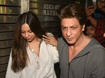 PICS: SRK protects Gauri Khan from fans at Zoya Akhtar birthday bash!