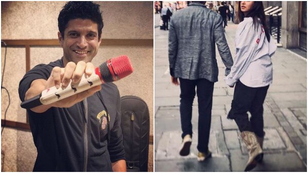 Farhan Akhtar shares FIRST picture with Shibani Dandekar; Did he just make their relationship OFFICIAL? (SEE PIC) Farhan Akhtar shares FIRST picture with Shibani Dandekar; Did he just make their relationship OFFICIAL? (SEE PIC)
